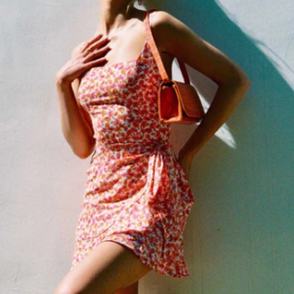 Princess Polly Dresses & Skirts - Princess Polly NWT Pink Floral Cottage Hill Mini Dress